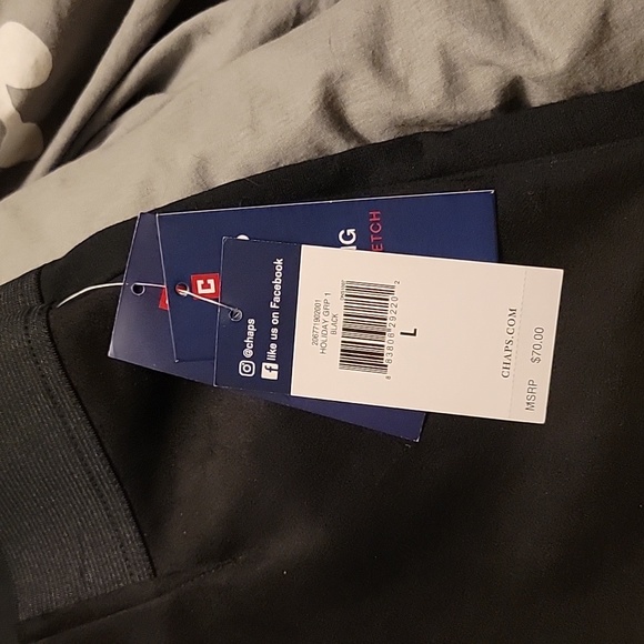 NWT CHAPS microsuede leggings - Picture 2 of 4